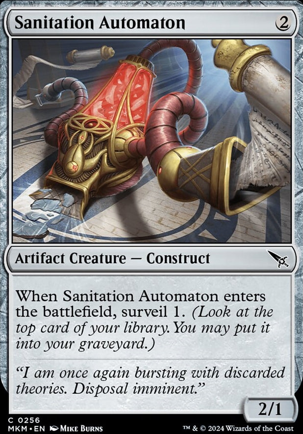 Sanitation Automaton [#0256] (MKM-C-FOIL)
