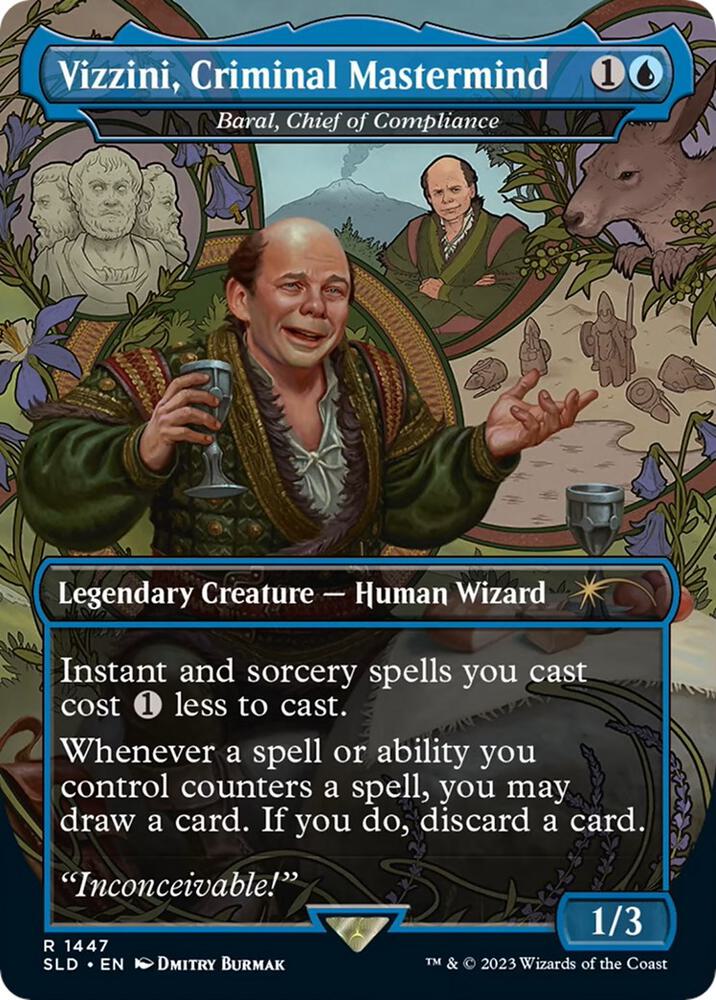 Vizzini, Criminal Mastermind - Baral, Chief of Compliance [#1447 Borderless] (SLD-R)