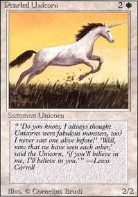 Pearled Unicorn (3ED-C)