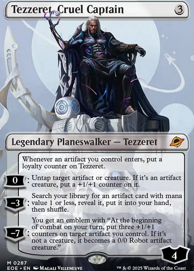 Tezzeret, Cruel Captain [ #0287 Triumphant] (EOE-M)