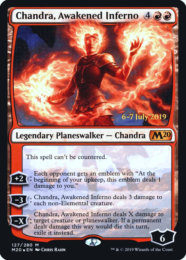 Chandra, Awakened Inferno (M20-M-PRE)