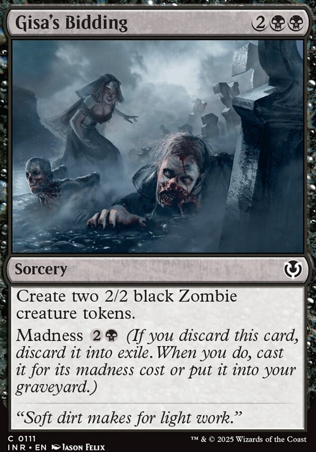 Gisa's Bidding [ #0111 ] (INR-C)