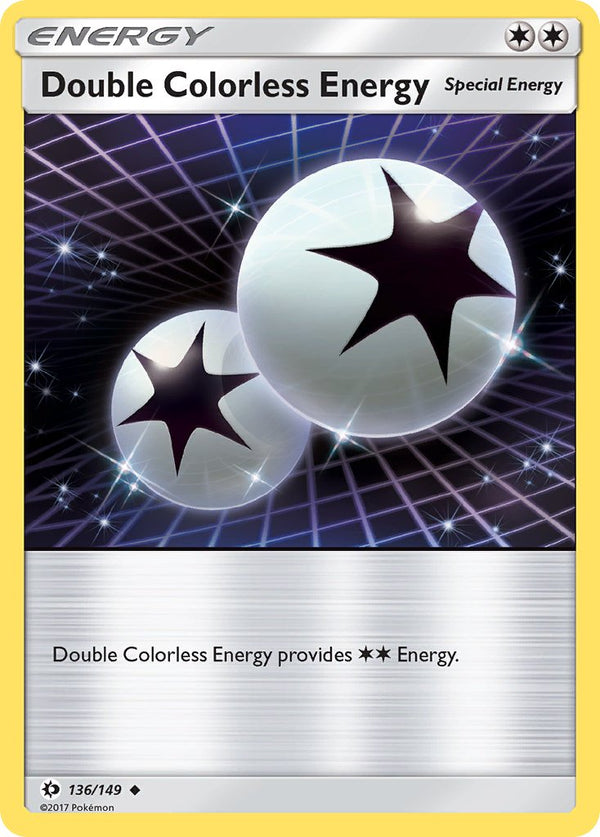 Double Colorless Energy - 136/149 (SM01) Uncommon - Near Mint