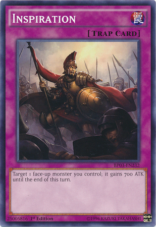 Inspiration (BP03-EN232) Common - Near Mint 1st Edition