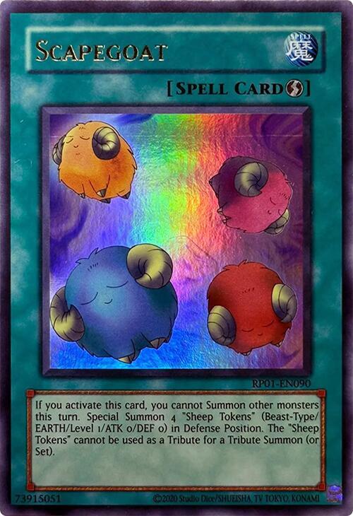 Scapegoat (RP01-EN090) Ultra Rare - Near Mint Unlimited (2020 Reprint)