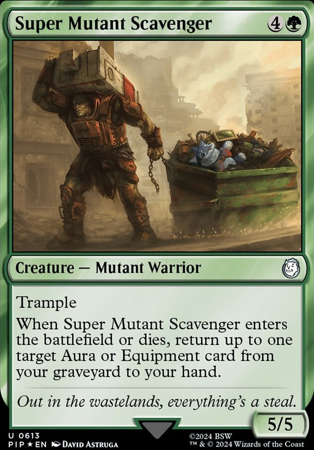 Super Mutant Scavenger [#0613 Surge Foil] (PIP-U)