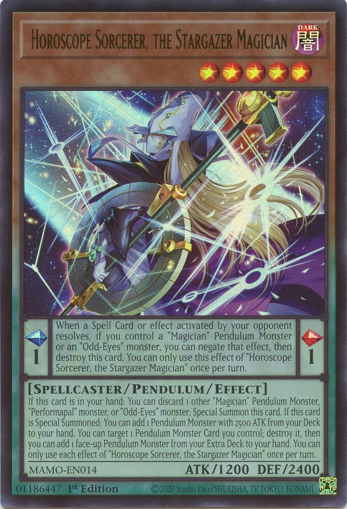 Horoscope Sorcerer, the Stargazer Magician (MAMO-EN014)