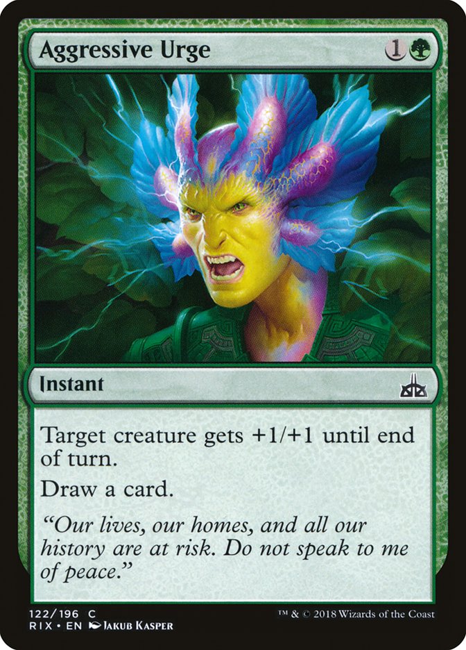 Aggressive Urge (RIX-C-FOIL)