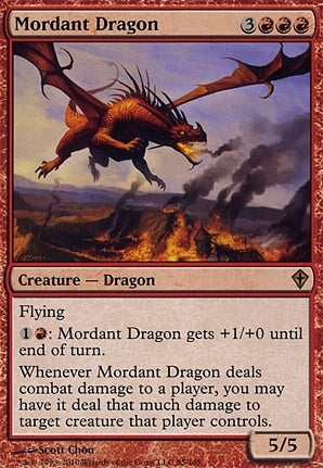 Mordant Dragon (WWK-R-FOIL)