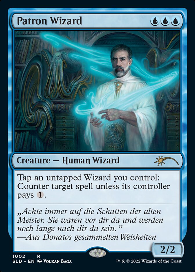 Patron Wizard [ #1002 ] (SLD-R-FOIL)