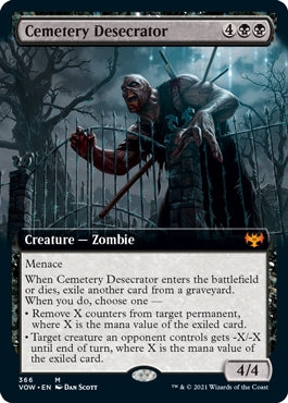 Cemetery Desecrator [#366 Extended Art] (VOW-M)