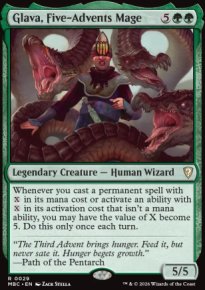 Glava, Five-Advents Mage [ #0029 ] (MBC-R)