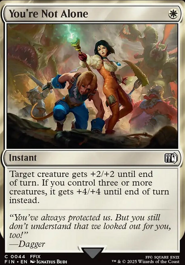 You're Not Alone [ #0044 ] (FIN-C)