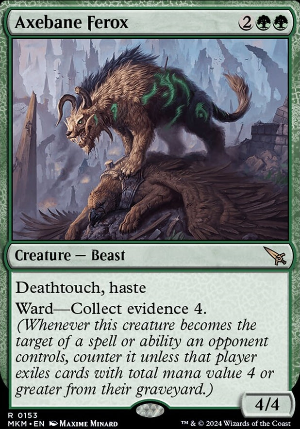 Axebane Ferox [#0153] (MKM-R-FOIL)