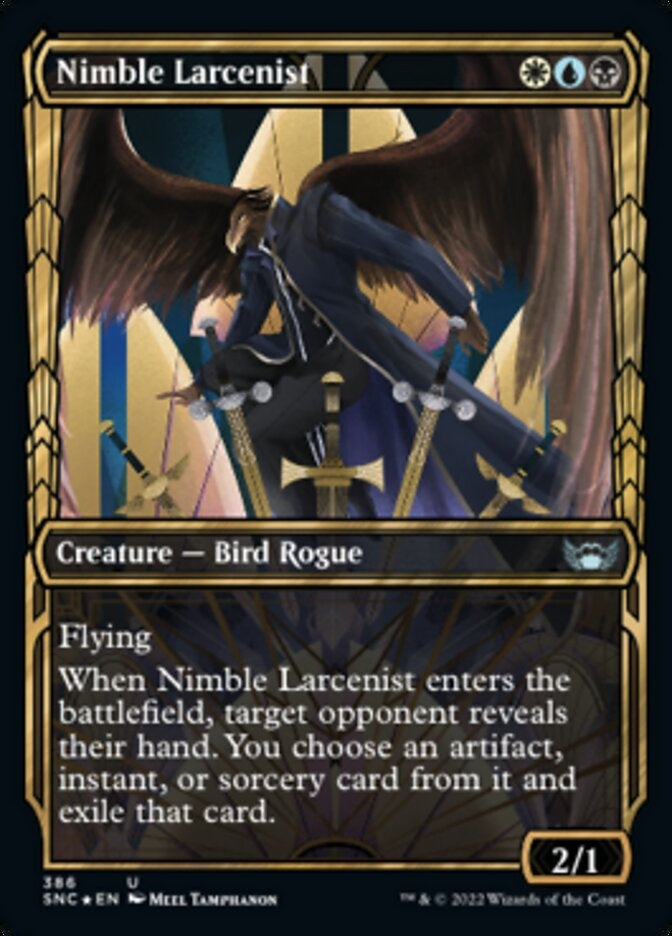 Nimble Larcenist [ #386 Gilded Foil ] (SNC-U)