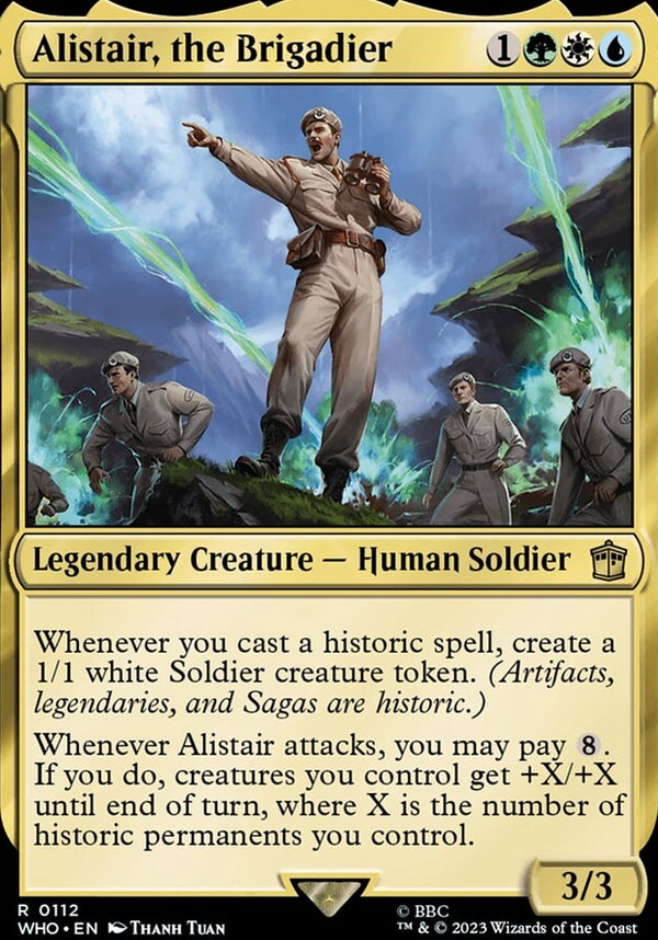 Alistair, the Brigadier [#0112 New Cards] (WHO-R)