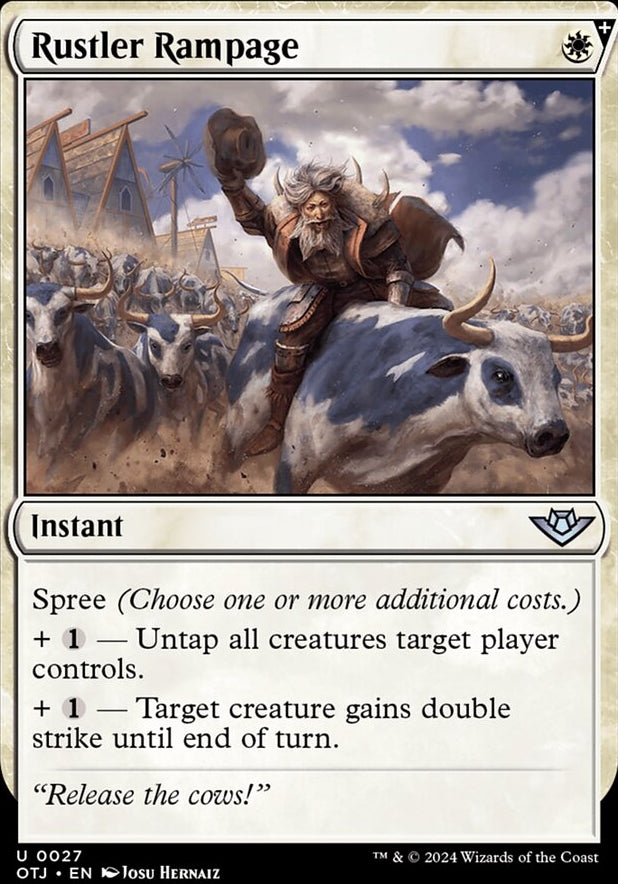 Rustler Rampage [#0027] (OTJ-U-FOIL)