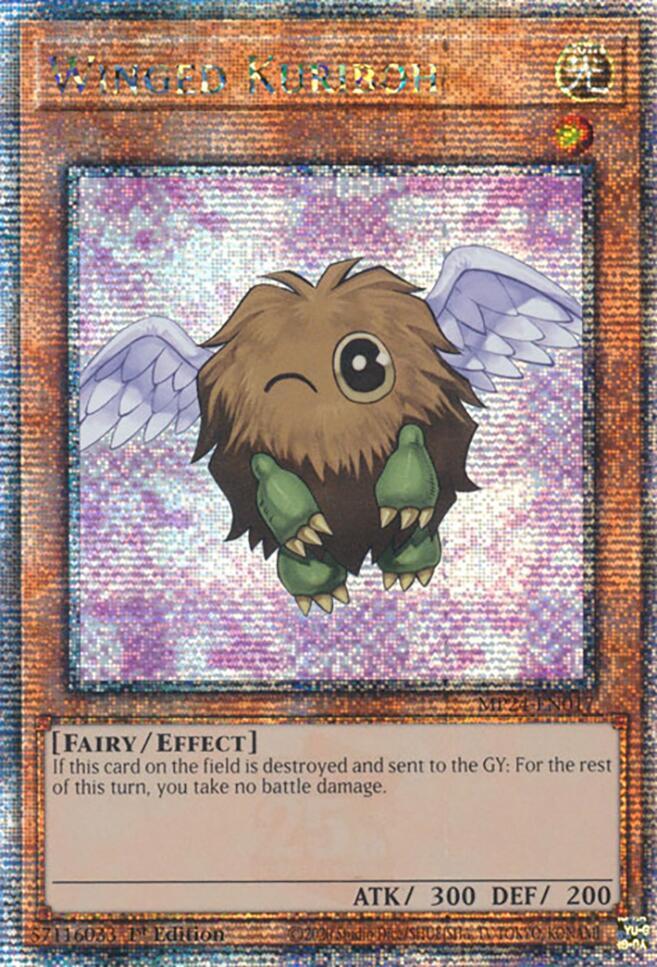 Winged Kuriboh (MP24-EN017) Quarter Century Secret Rare - Near Mint 1st Edition