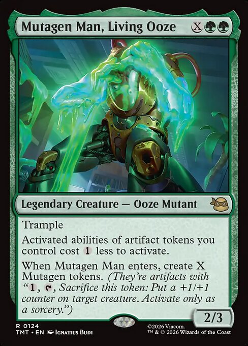 Mutagen Man, Living Ooze [ #0124 ] (TMT-R)