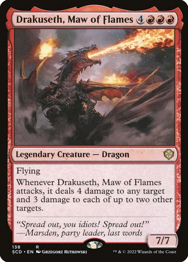 Drakuseth, Maw of Flames [#138] (SCD-R)