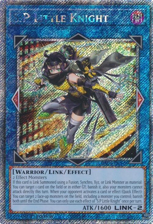 S:P Little Knight (RA03-EN049) Platinum Secret Rare - Near Mint 1st Edition