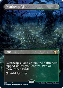 Deathcap Glade [#281 Alternate Art Borderless] (VOW-R)