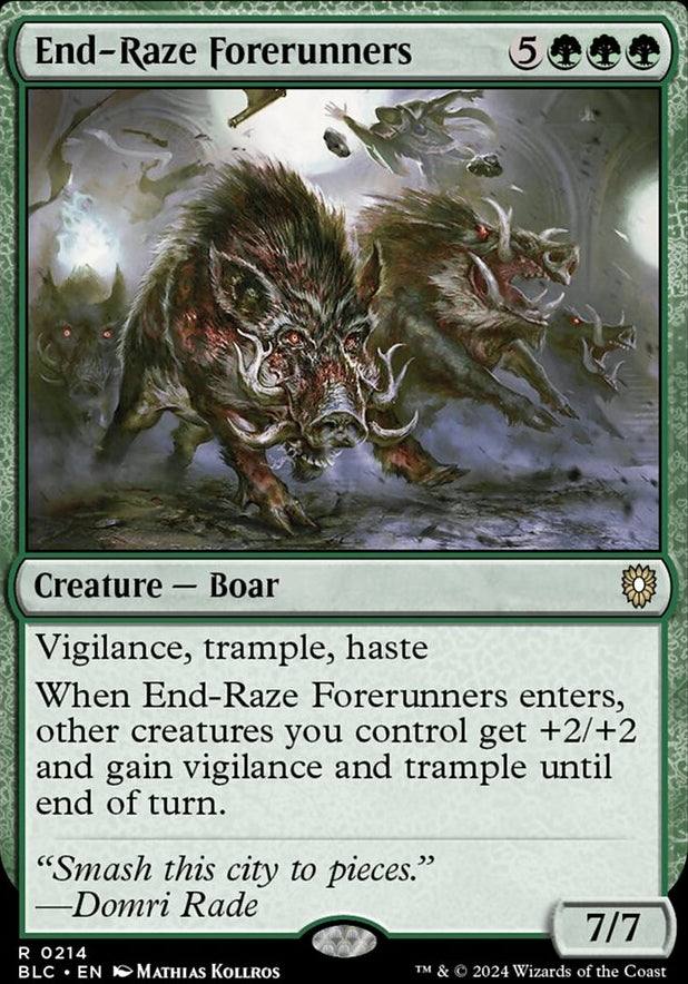 End-Raze Forerunners [#0214] (BLC-R)