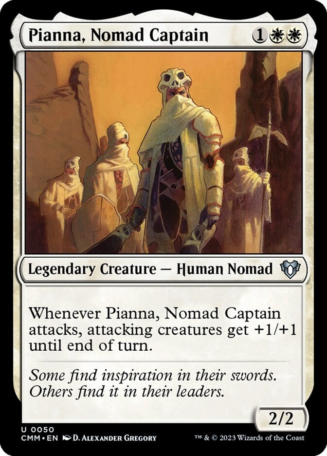 Pianna, Nomad Captain [#0050] (CMM-U)