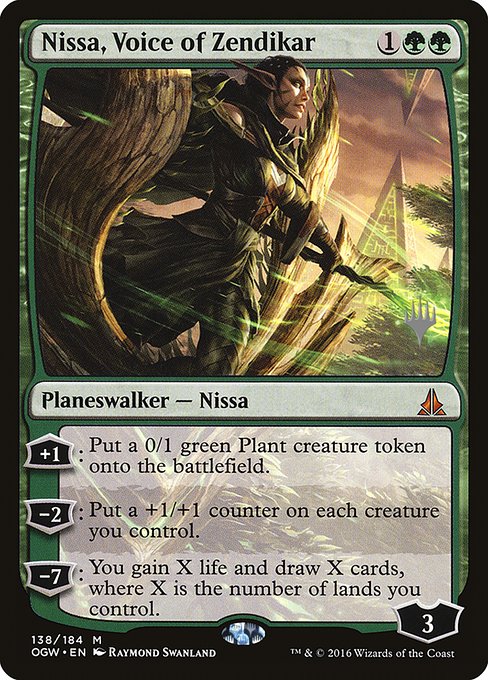 Nissa, Voice of Zendikar (OGW-M-PP)