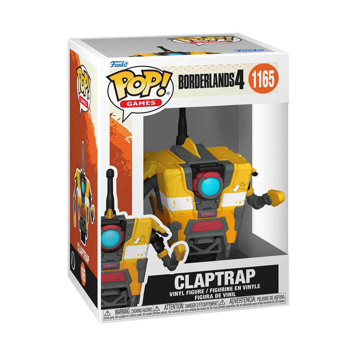 POP Figure: Borderlands 4 #1165 - Claptrap