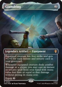 Glamdring [ #0082 Borderless Surge Foil ] (HOC-M)