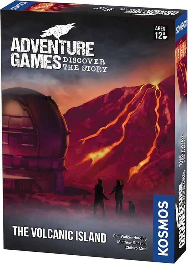 Adventure Games: Discover the Story - The Volcanic Island (USED)