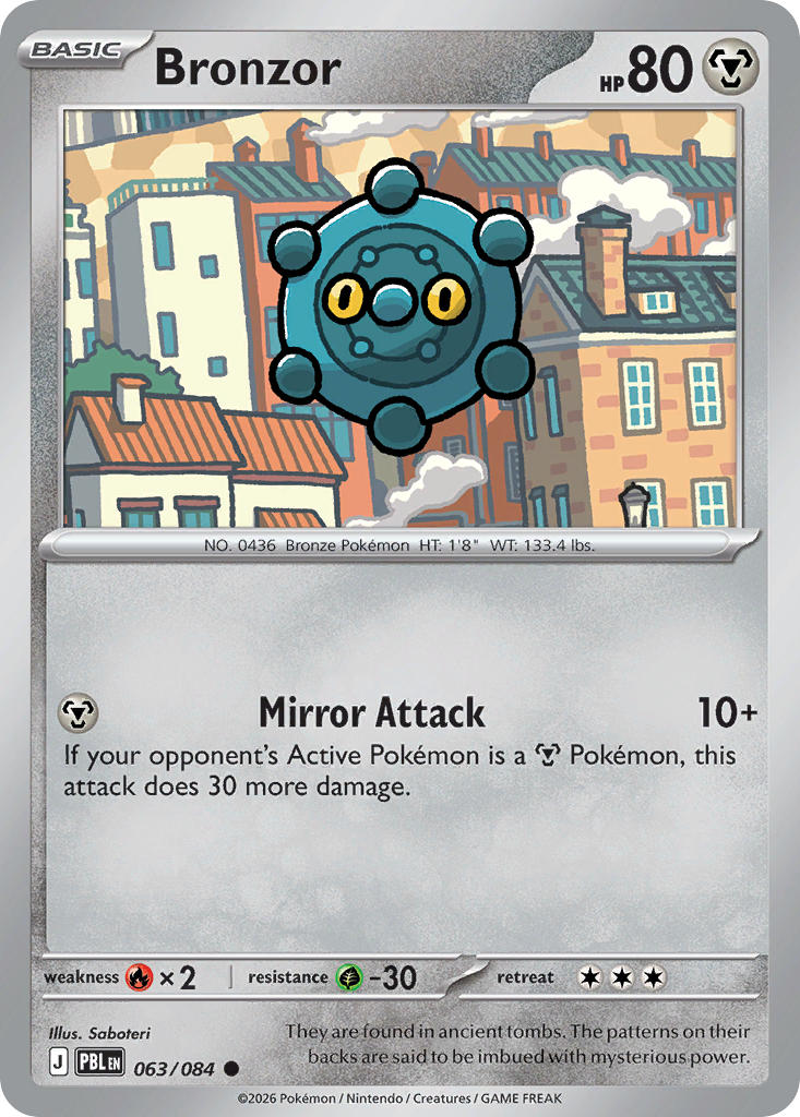 Bronzor - 063/084 (PBL) Common