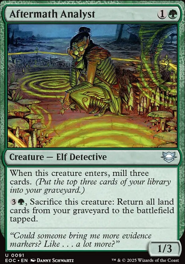 Aftermath Analyst [ #0091 ] (EOC-U)