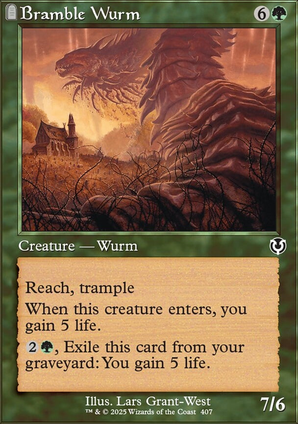 Bramble Wurm [ #0407 Retro Frame ] (INR-C-FOIL)