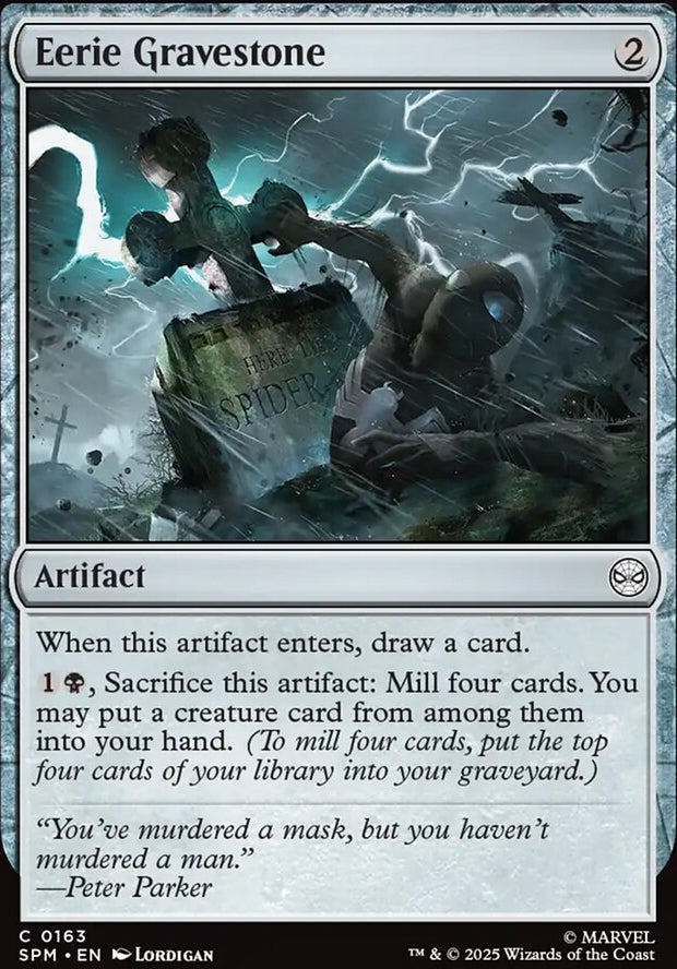 Eerie Gravestone [ #0163 ] (SPM-C)