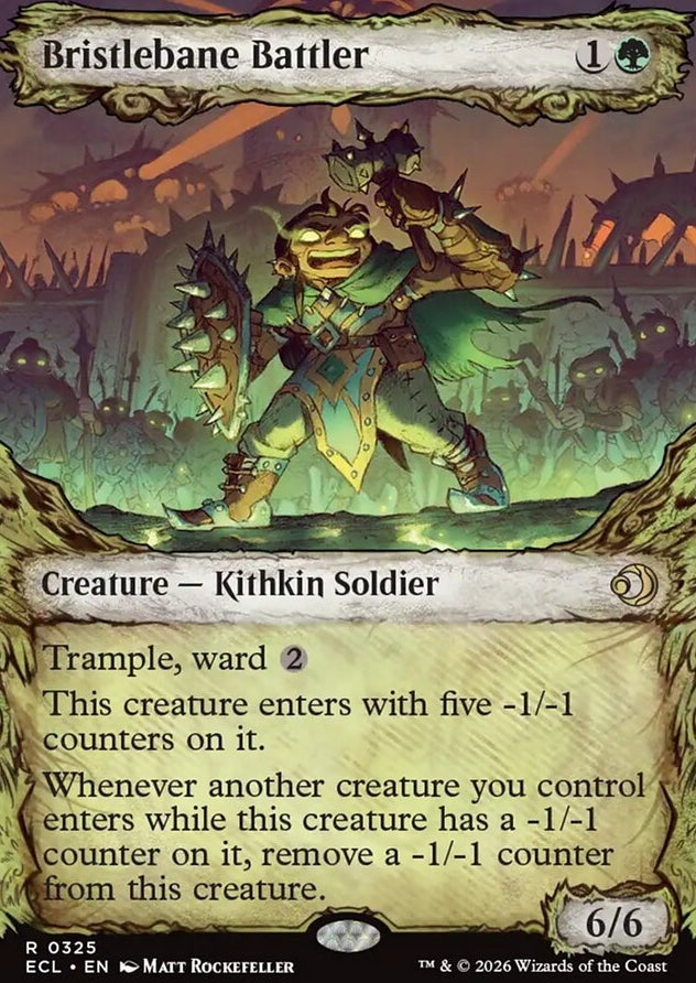 Bristlebane Battler [ #0325 Showcase ] (ECL-R)