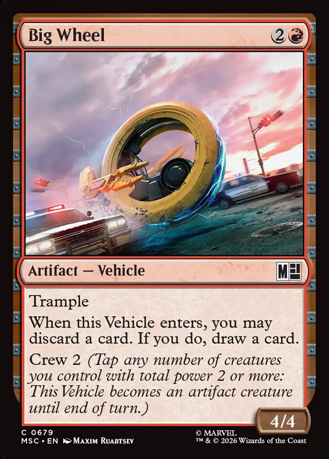 Big Wheel [ #0679 ] (MSC-C)