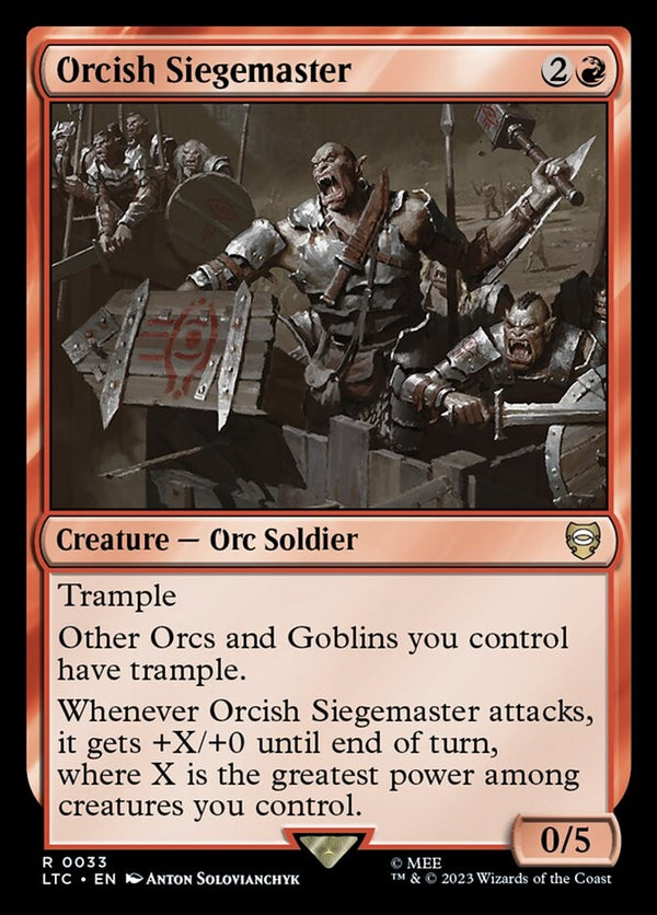 Orcish Siegemaster [#0033] (LTC-R)