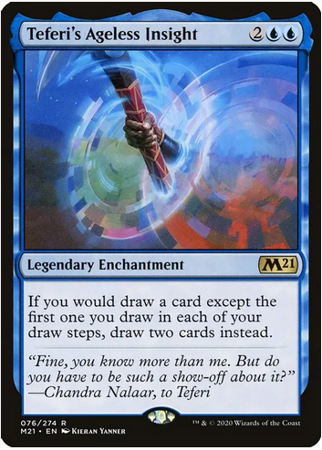 Teferi's Ageless Insight (M21-R) Light Play