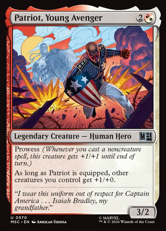Patriot, Young Avenger [ #0570 ] (MSC-U)