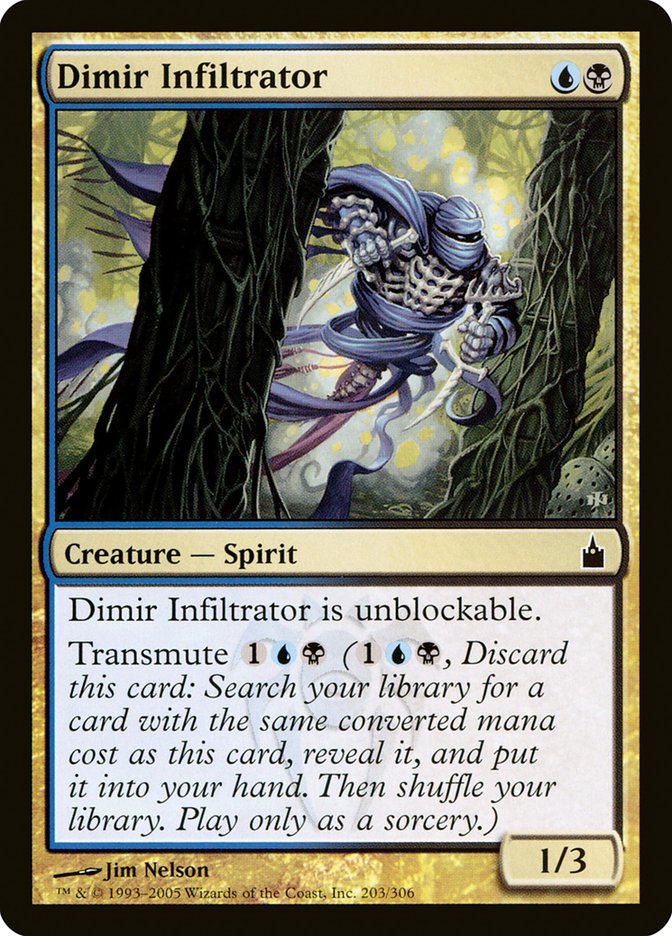 Dimir Infiltrator (RAV-C) Moderate Play