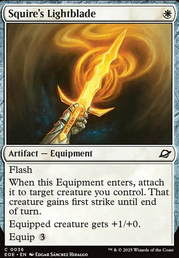 Squire's Lightblade [ #0036 ] (EOE-C)