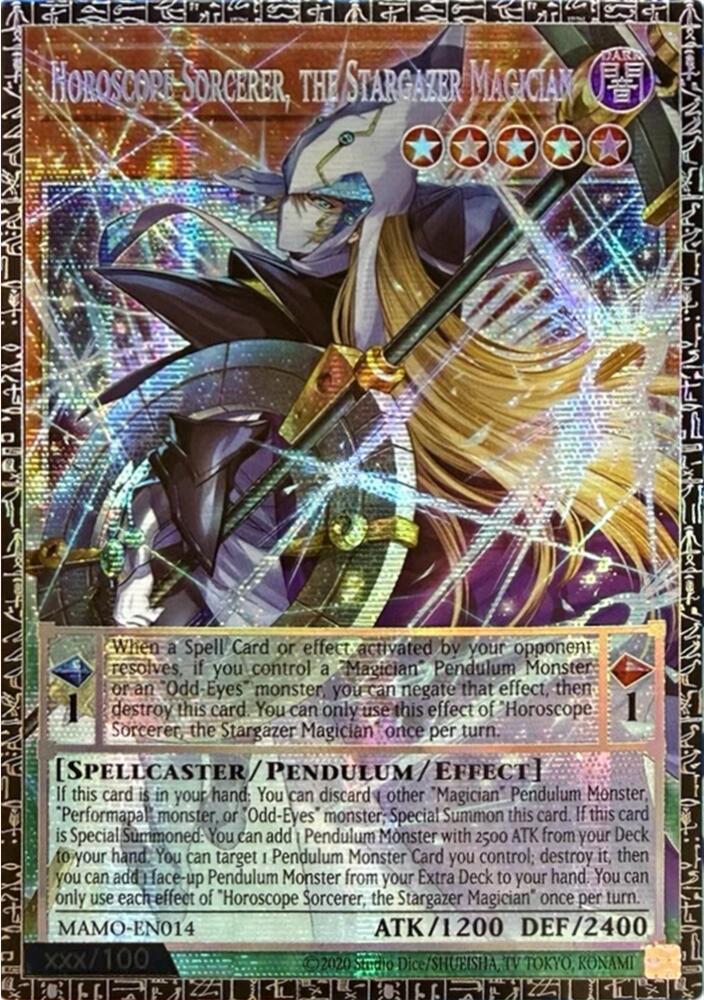 Horoscope Sorcerer, the Stargazer Magician (MAMO-EN014*)