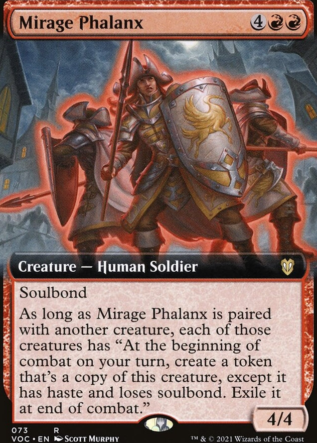 Mirage Phalanx [ #0073 Extended Art ] (VOC-R)