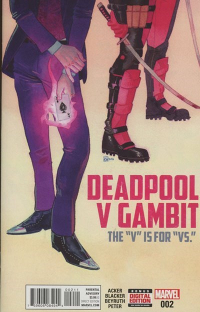 Deadpool V Gambit (2016 Series) Comic Bundle (#2-5)