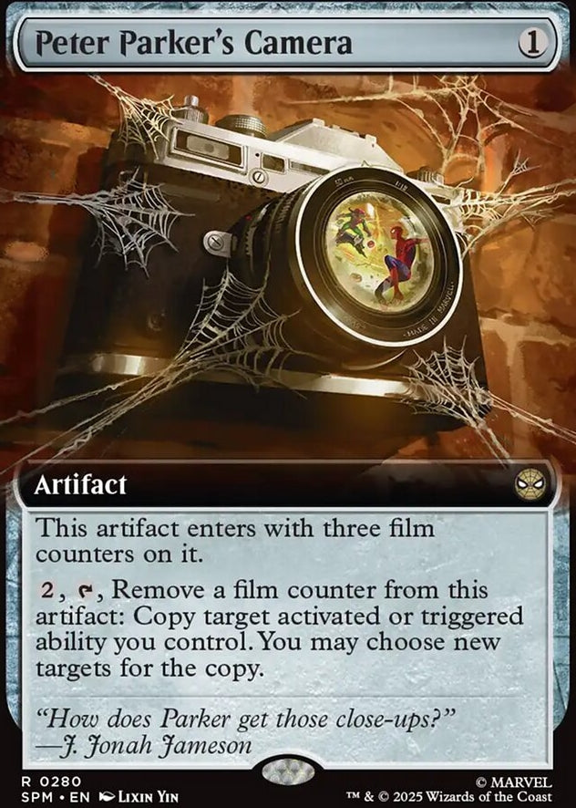Peter Parker's Camera [ #0280 Extended Art ] (SPM-R)