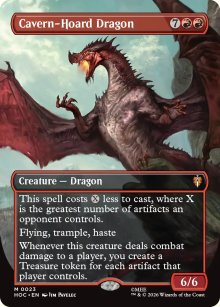 Cavern-Hoard Dragon [ #0023 Borderless ] (HOC-M)