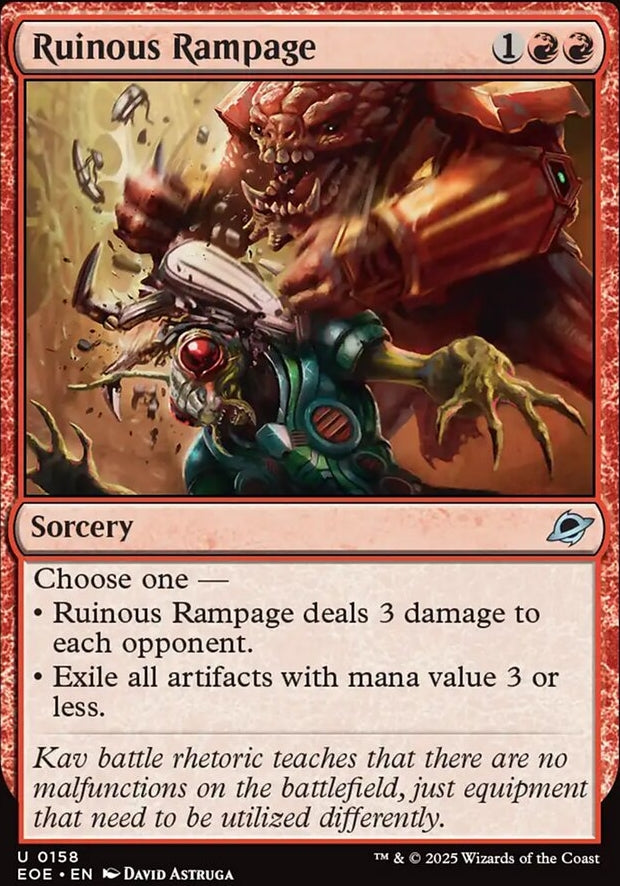 Ruinous Rampage [ #0158 ] (EOE-U)