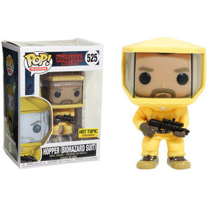 POP Figure: Stranger Things #525 - Hopper (Biohazzard Suit) (Hot Topic EX)